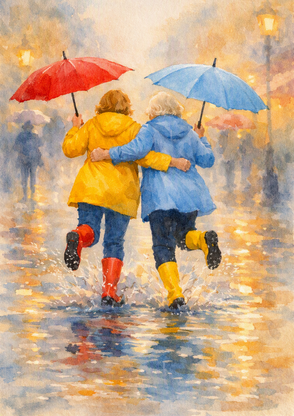 A Rainy City in Watercolours - 22nd or 23rd October