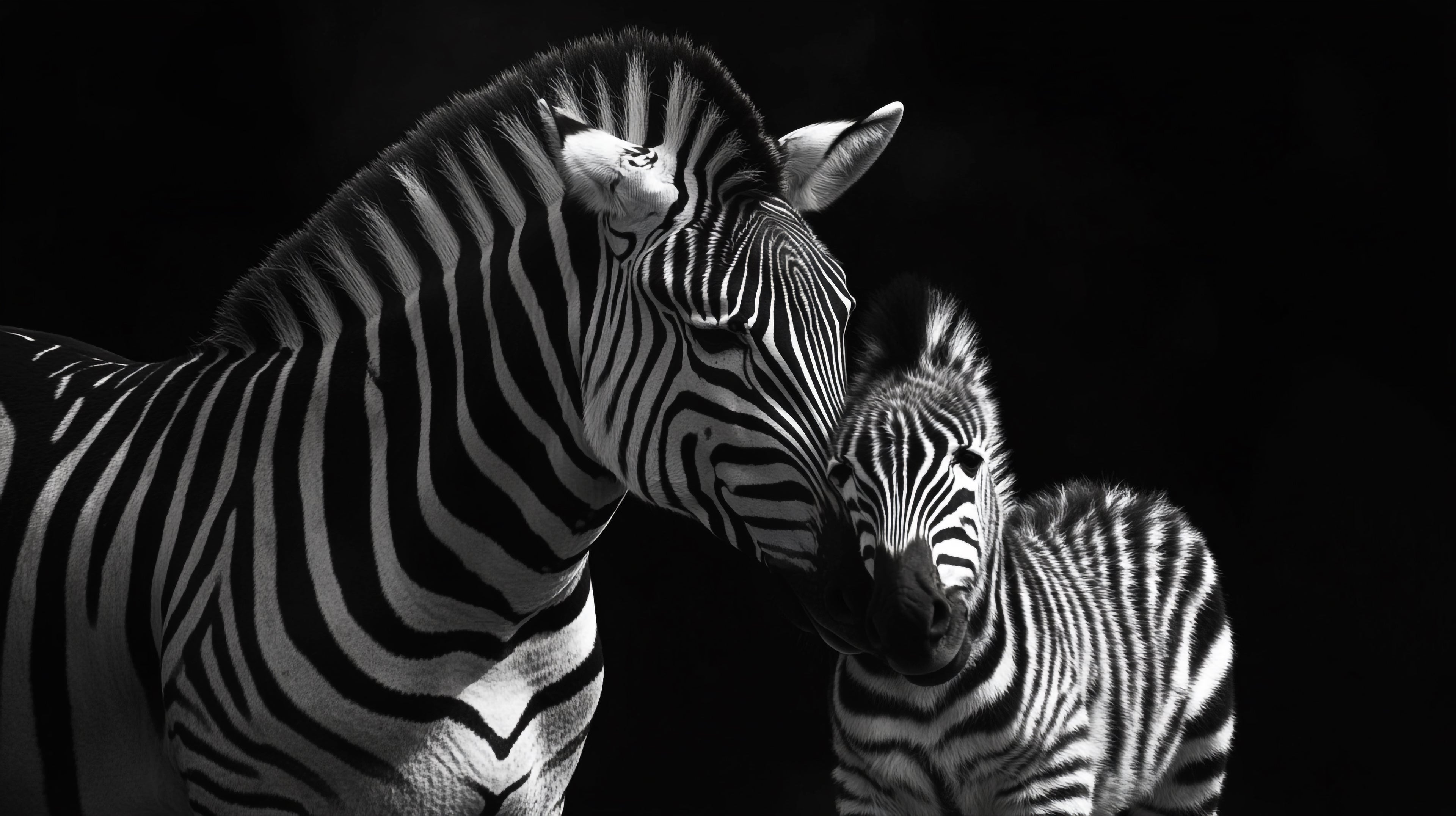 Safari Animals in White Gel Pen on Black Paper – 29/30th January